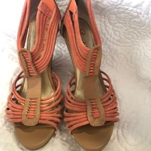 Seychelles strappy peeptoe heels